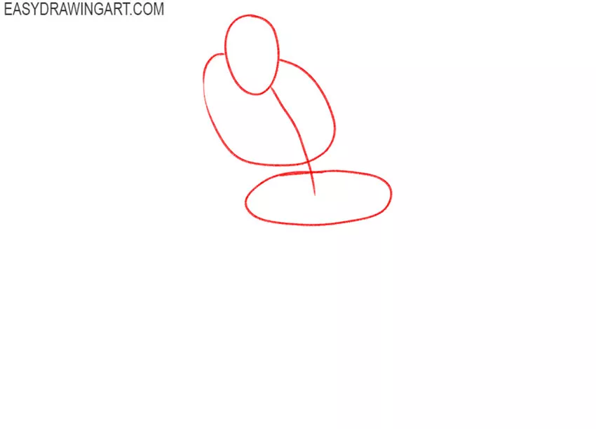 how to draw a hockey player easy