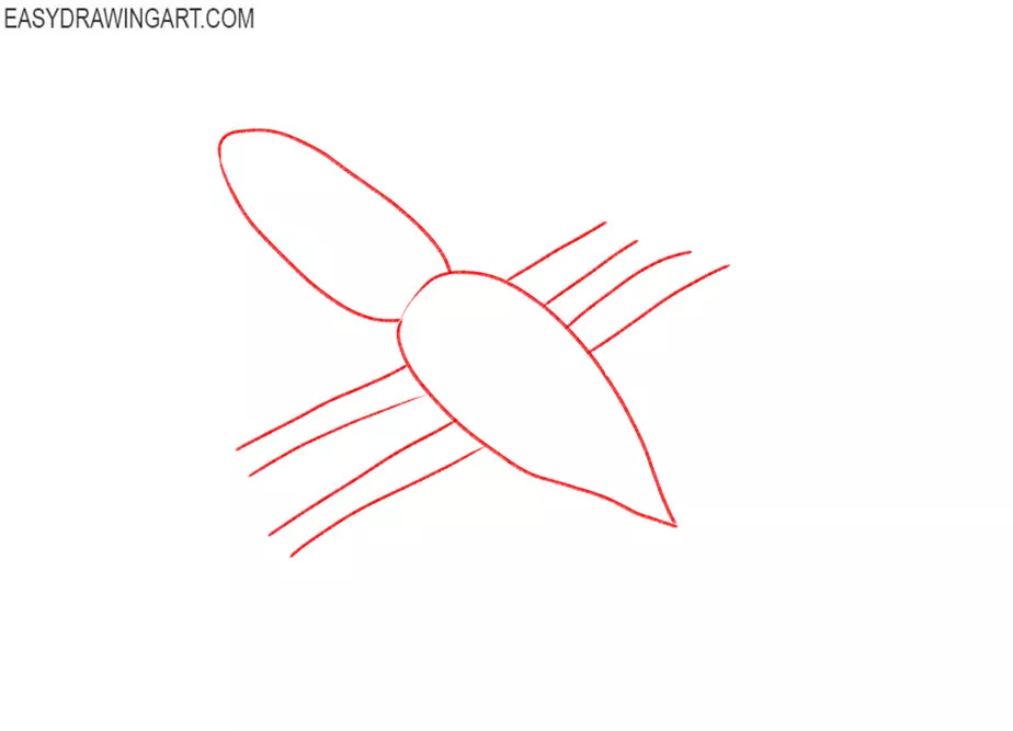 how to draw a lobster easy