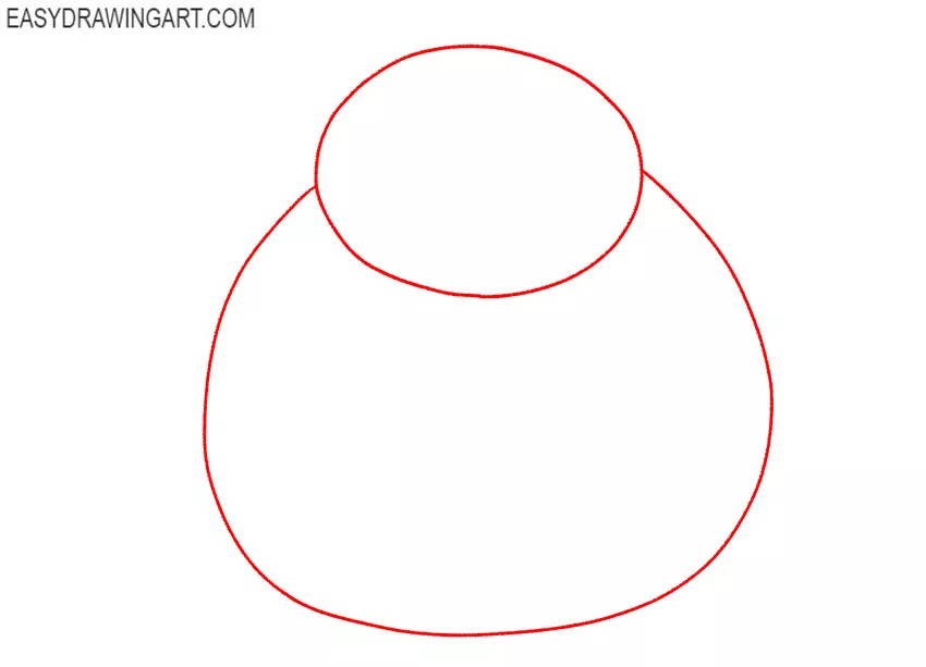 how to draw snorlax easy
