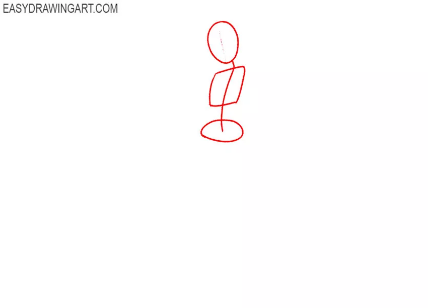how to draw zero two step by step
