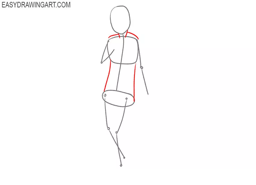 how to draw hinata full body