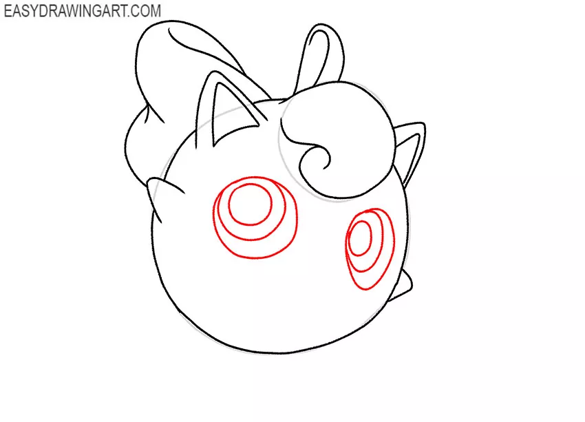 how to draw cute jigglypuff