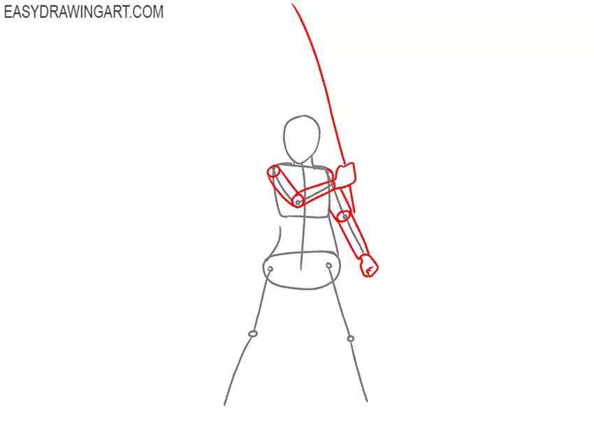 how to draw tanjiro step by step