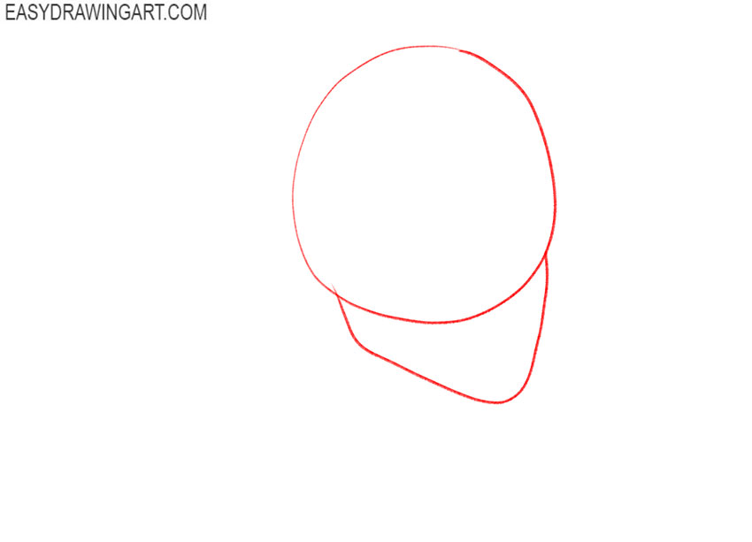 how to draw a mullet easy