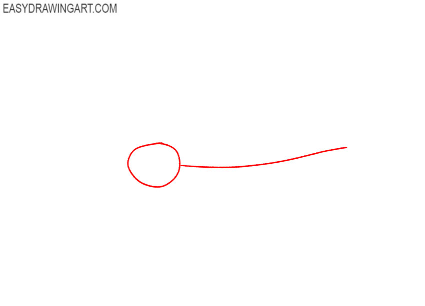 how to draw a swordfish easy