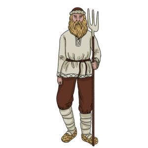 how to draw a villager