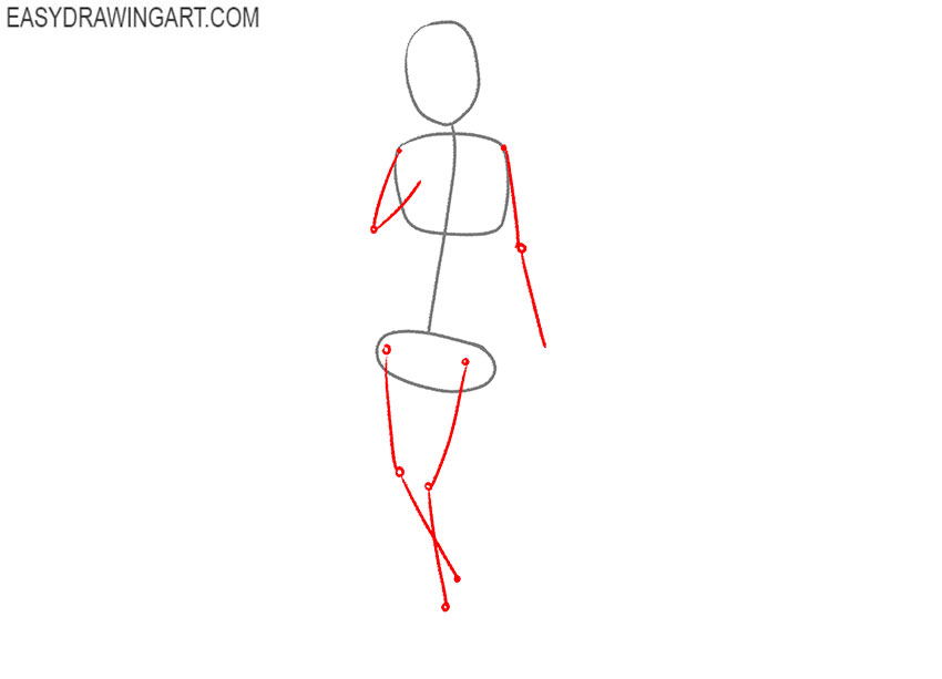 how to draw hinata easy