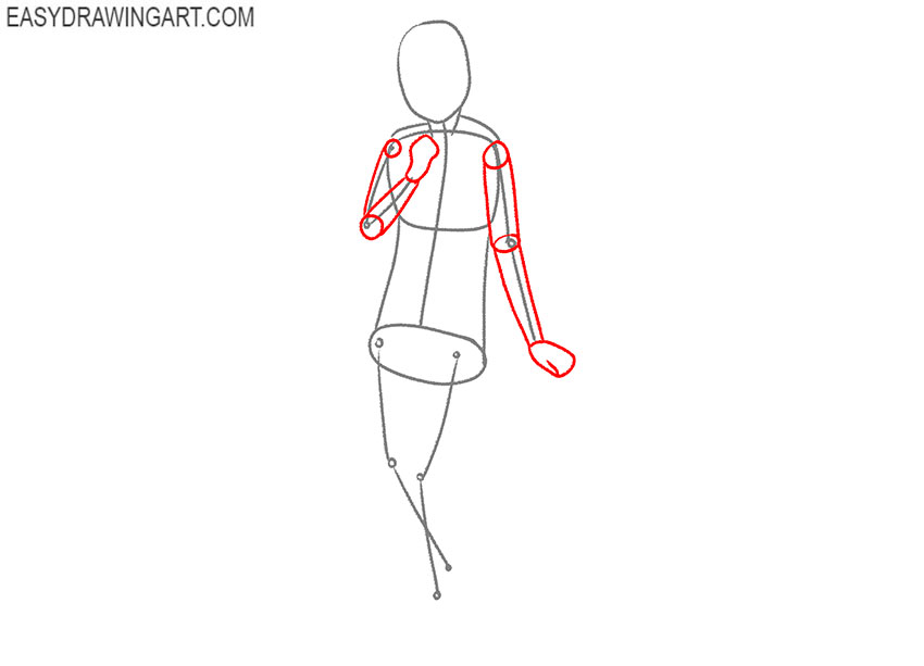 how to draw hinata chibi