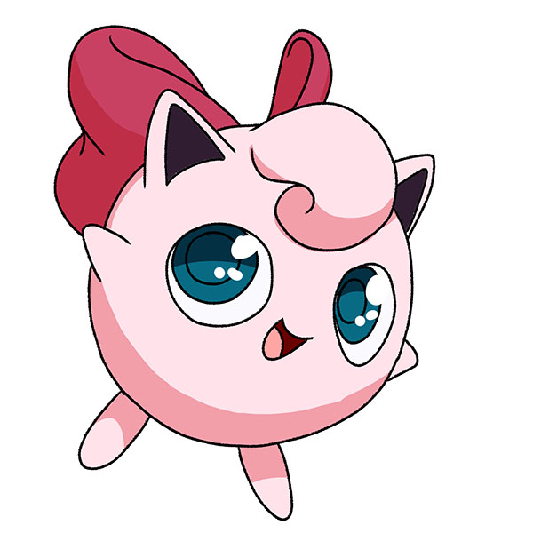 How to Draw Jigglypuff Easy Drawing Art