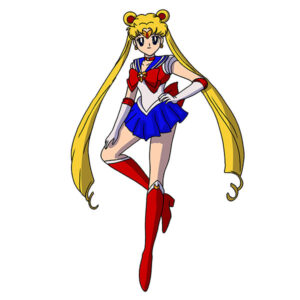 how to draw sailor moon