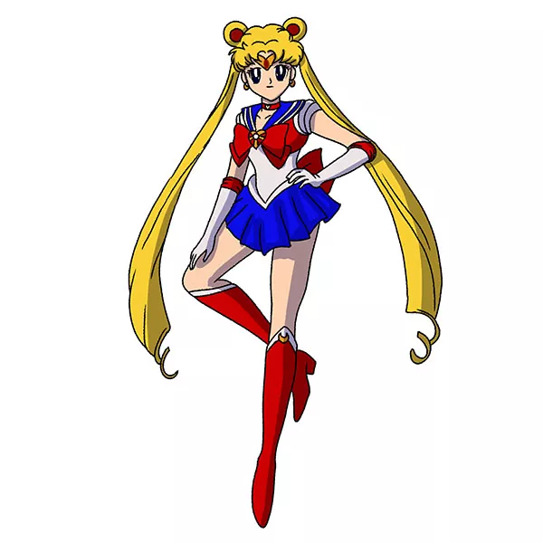 How to Draw Sailor Moon - Easy Drawing Art