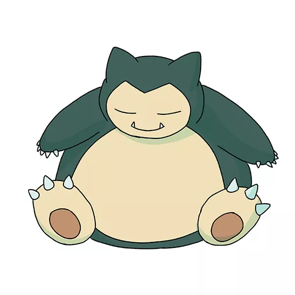 How to Draw Snorlax