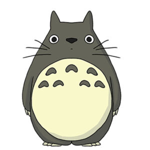 how to draw totoro