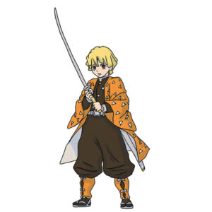 how to draw zenitsu