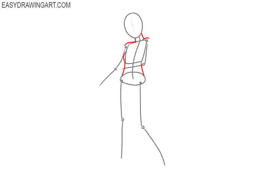 how to draw zero two full body
