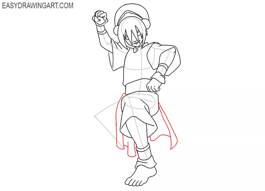 Toph drawing for beginners
