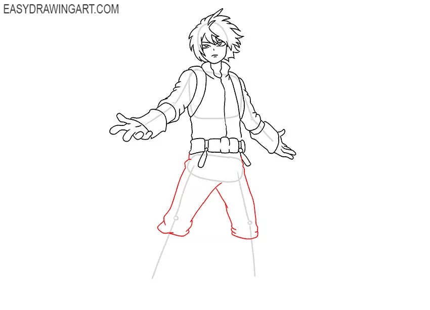 todoroki drawing guide