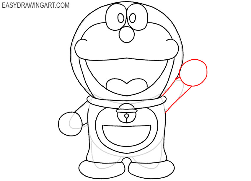 Doraemon & Dorami Drawing for Kids, Toddlers | How to Draw Doraemon &  Dorami Cartoon | Video # 142 - YouTube