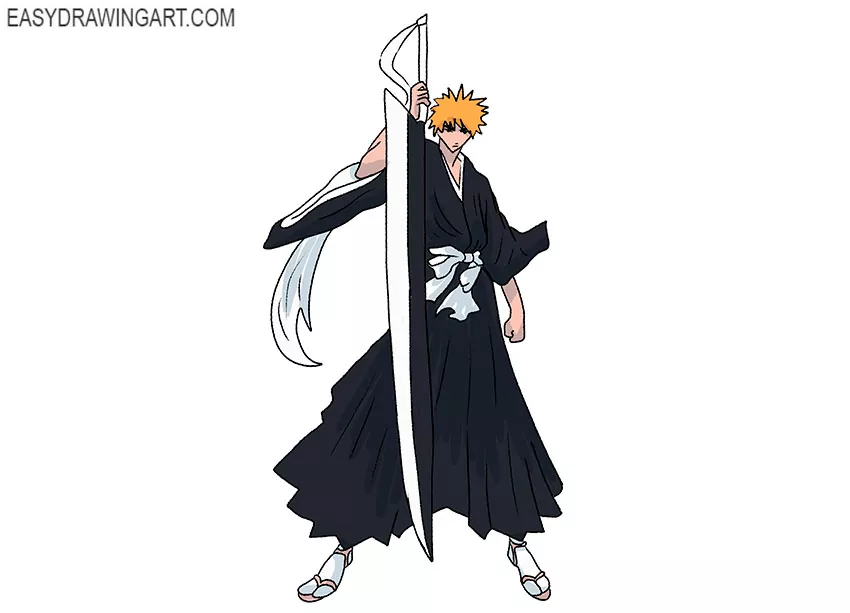  cartoon ichigo drawing