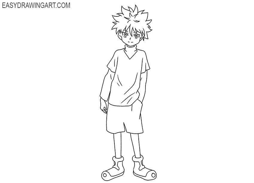 Killua drawing