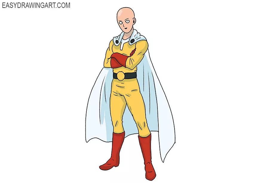  easy one punch man drawing
