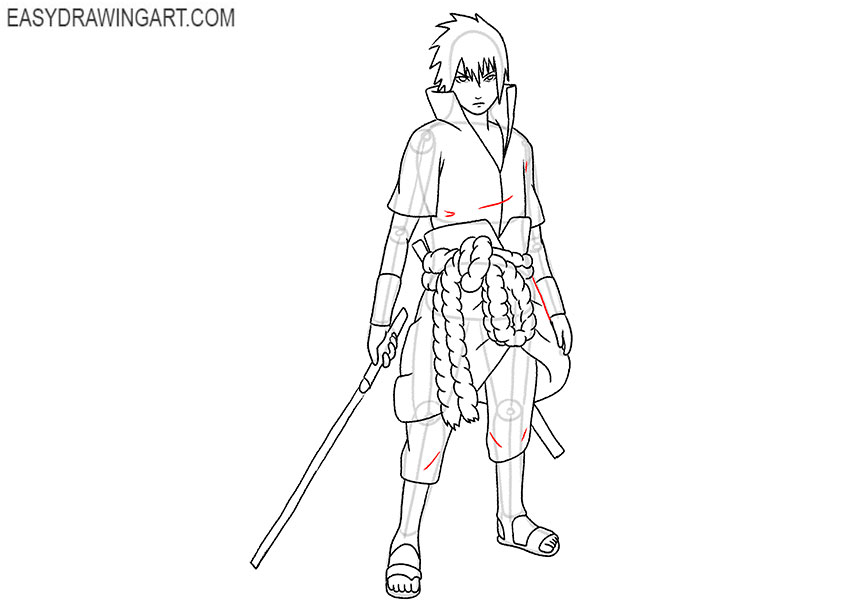 How To Draw Sasuke Uchiha step by step || Easy anime drawing || How to draw  for beginners | How To Draw Sasuke Uchiha step by step || Easy anime drawing  ||