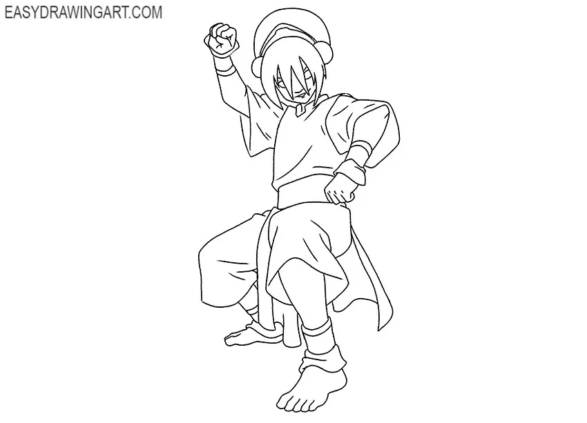 Toph drawing simple