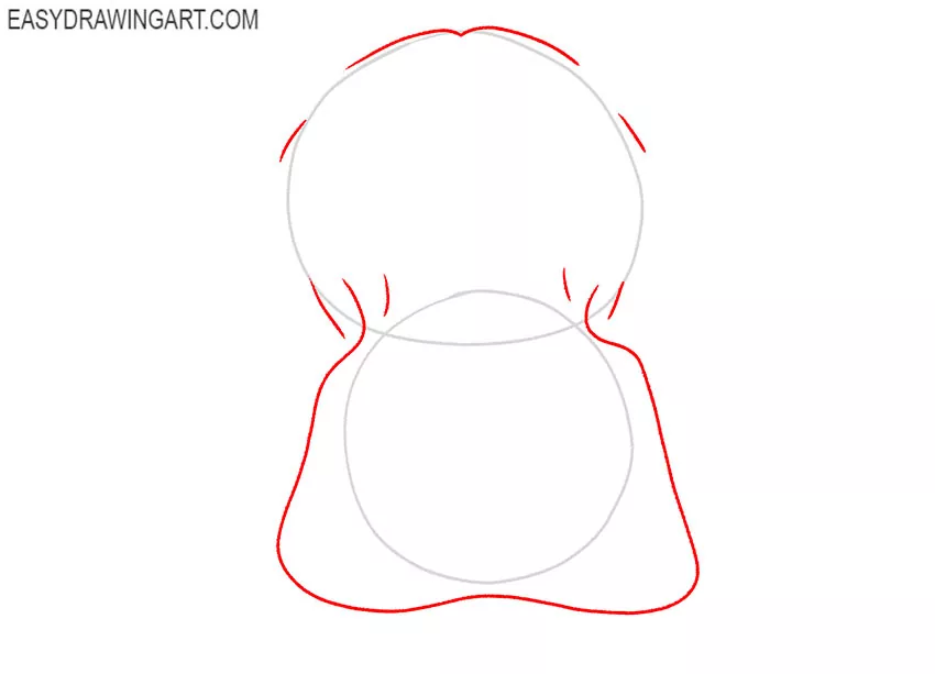 how to draw a hippo face easy