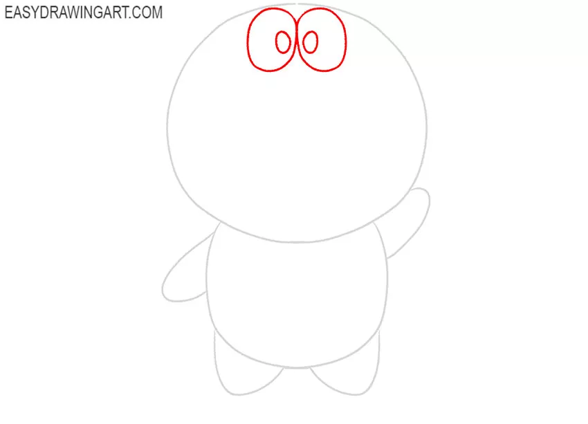 Keff Koons with Doraemon Drawing by Scala Roberto | Saatchi Art