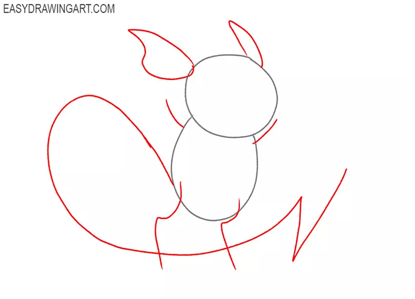 how to draw raichu art hub