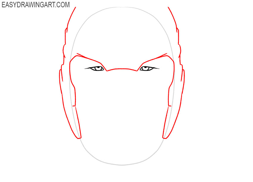 How to Draw Thanos Face for beginners