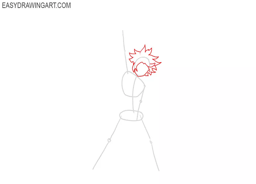 how to draw denki kaminari from my hero academia