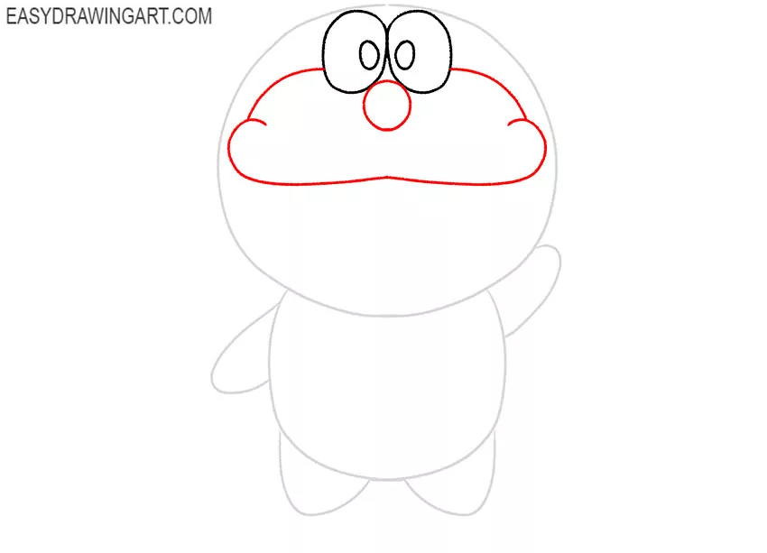 how to draw doraemon and nobita