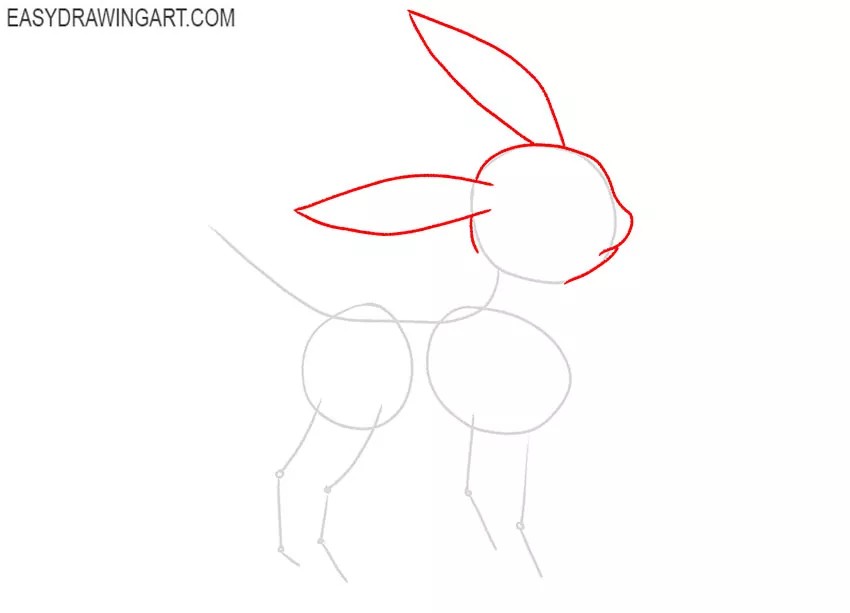 how to draw umbreon easy