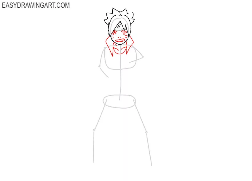 boruto drawing lesson