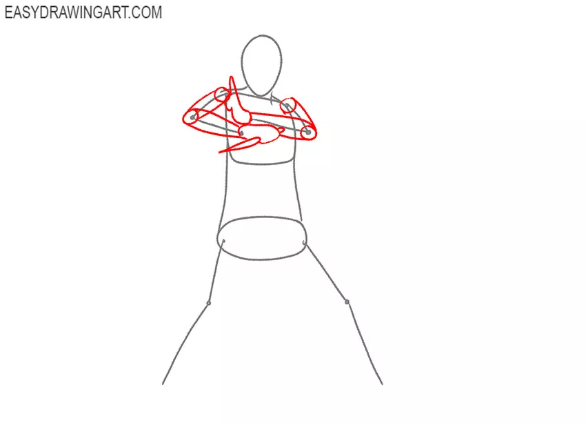 how to draw kakashi easy