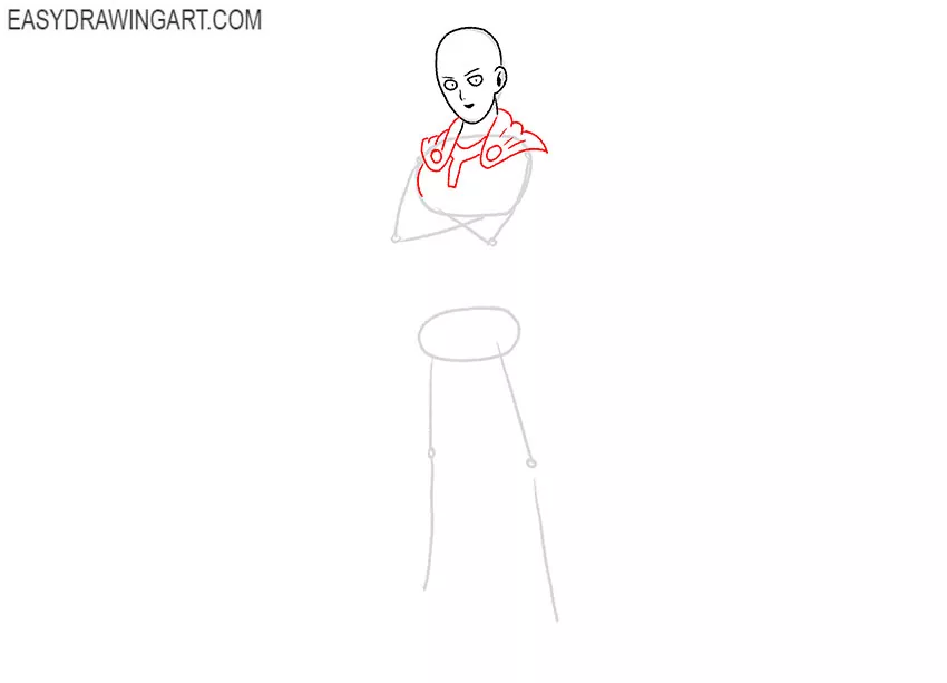 how to draw one punch man character
