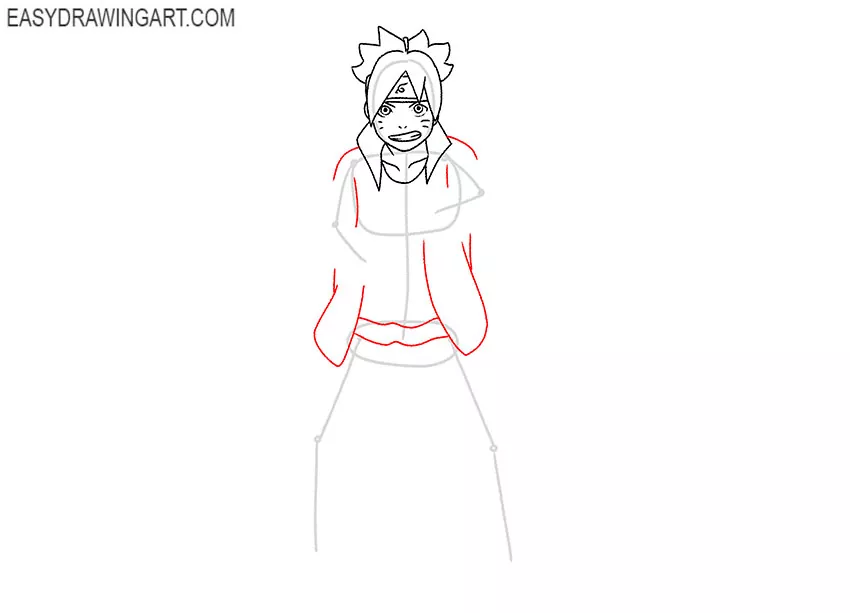 boruto drawing tutorial
