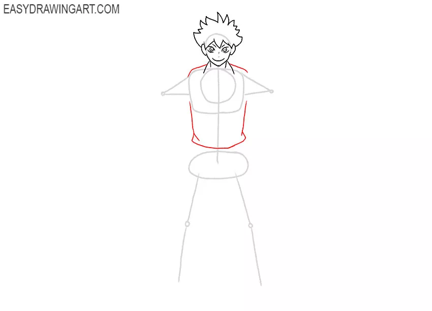 hinata shoyo drawing tutorial
