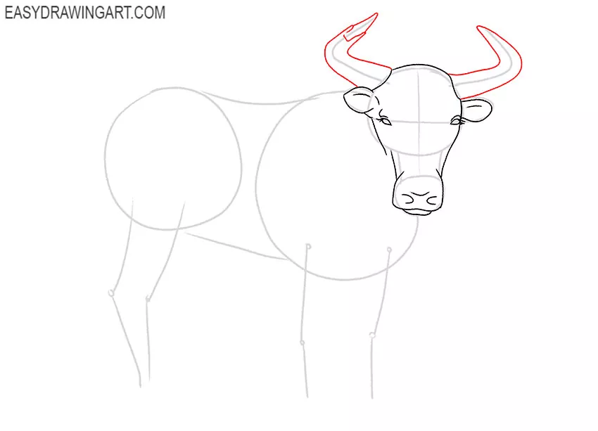 how to draw a cute yak