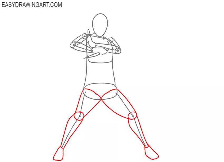 how to draw kakashi full body