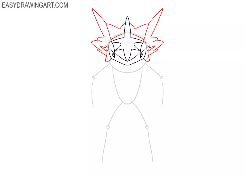 how to draw pokemon ash greninja