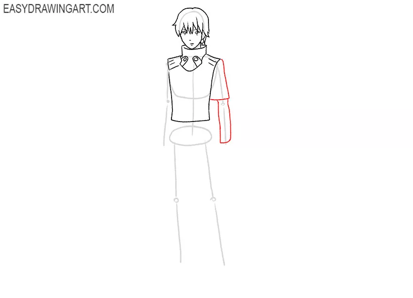 how to draw ken kaneki easy