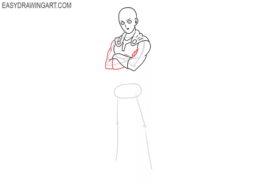 how to draw one punch man art