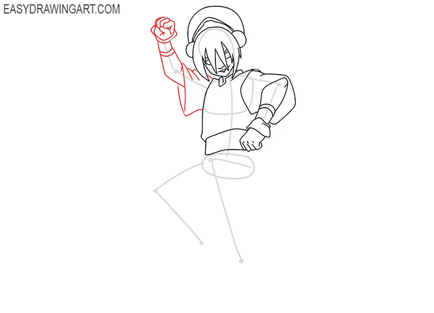 easy Toph drawing