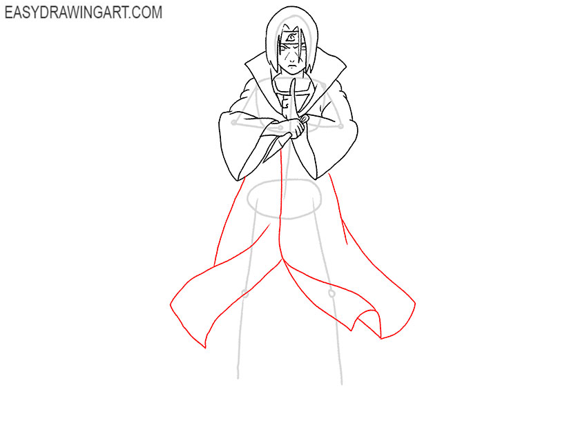 Itachi Drawing : How to draw Itachi Drawing - CareerGuide
