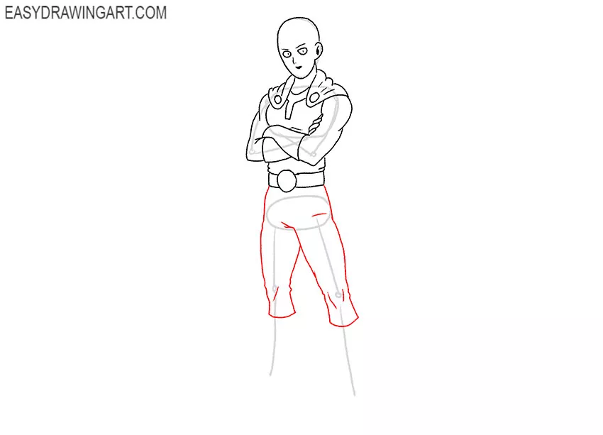 one punch man drawing lesson