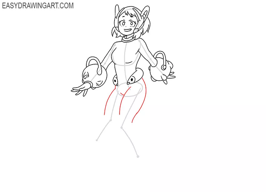 simple uraraku drawing