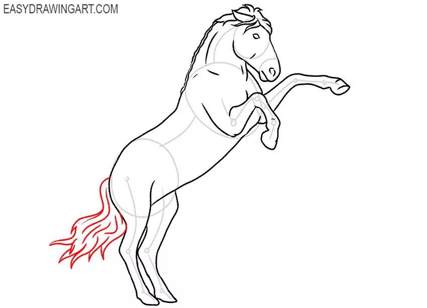 Horse sketch 30 07 2013 Drawing by Ang El - Pixels-suu.vn