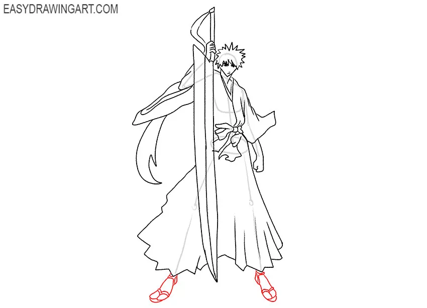 ichigo drawing tutorial